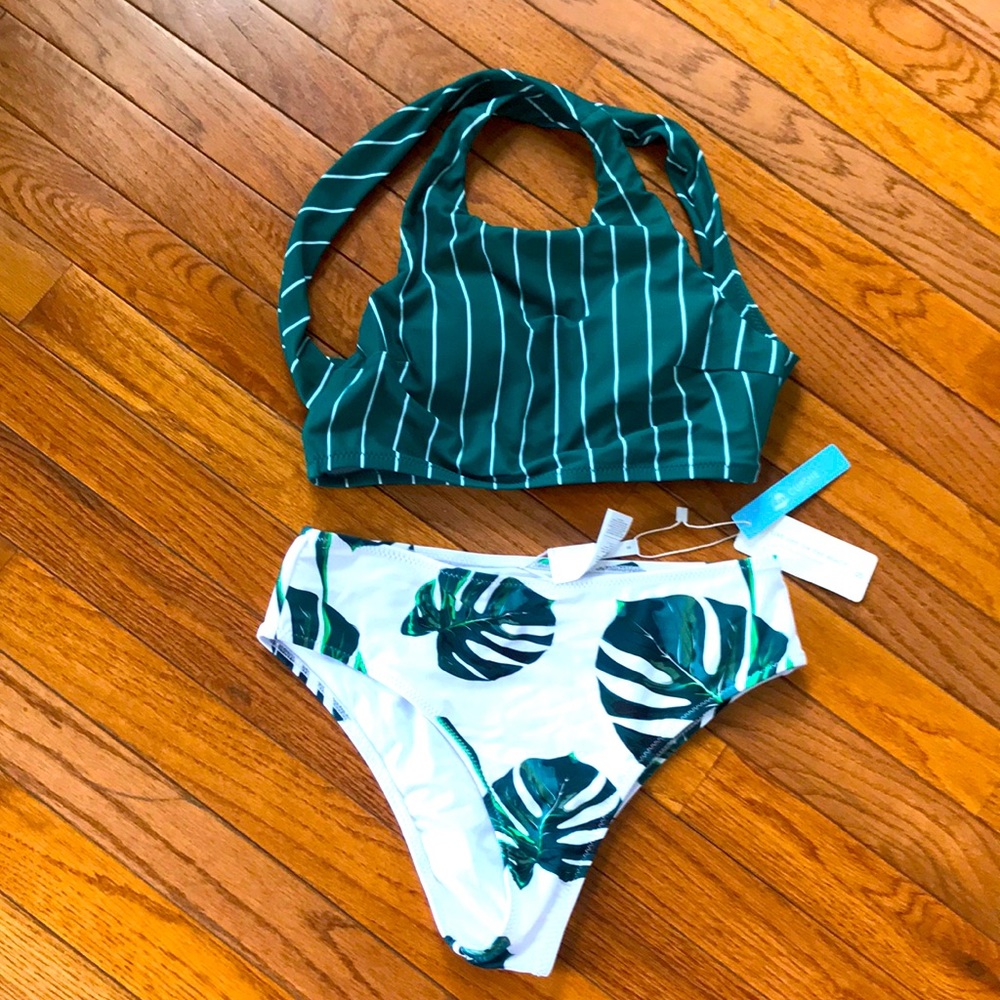 NWT Cupshe 2 piece bikini.